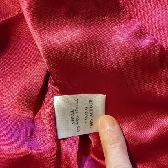 LK Bennett skirt suit - NWT pink jacket & skirt - US2/UK6/EUR34 - silk & wool - Picture 5 of 12